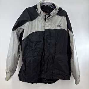 Motorcycle Tour Master Sentinel Rain Jacket, Black, XL